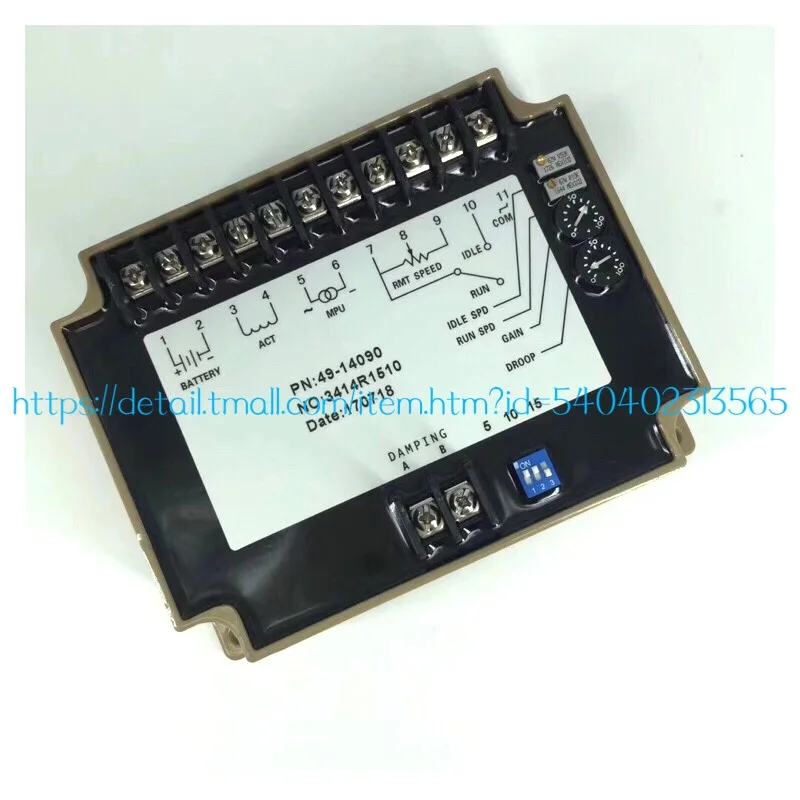 Генератор Регулятор EFC3044196 Панель управления скоростью 3062322 4914090 3037359 3098693