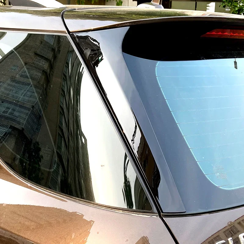 Фото Для Mercedes Benz ML Class ML63 ML250 ML330 GLE Class GLE63 W166 2012-2018 сплиттер заднего стекла, спойлер, боковое крыло, наклейка №4