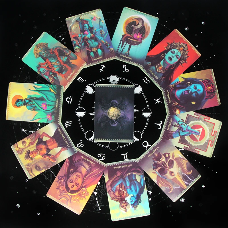 Новое поступление 2022 трендовый Таро с электронным руководством 78 шт. настольная