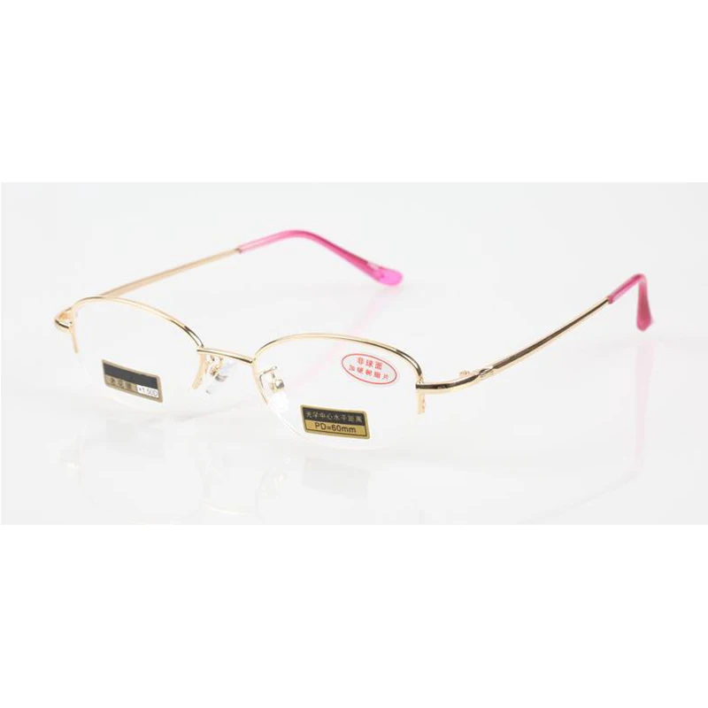 

Очки для чтения женские Полуободковые, с увеличением + 0,5 ~ + 4,0