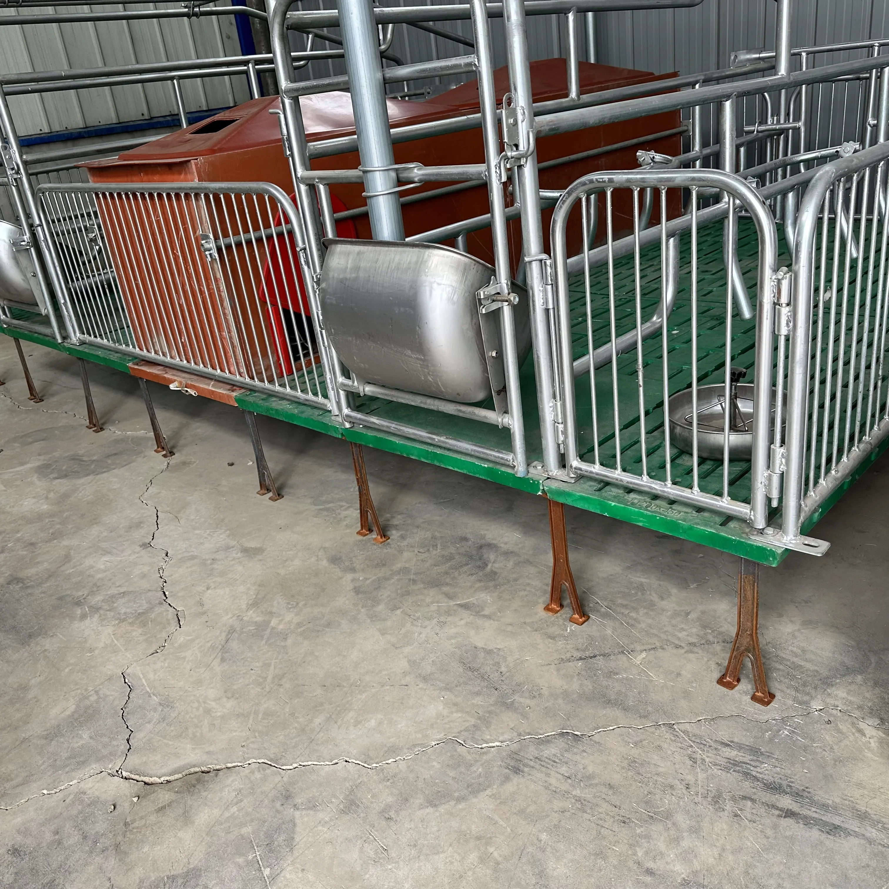 Свинарная ферма из нержавеющей стали оборудование для свиней клетка