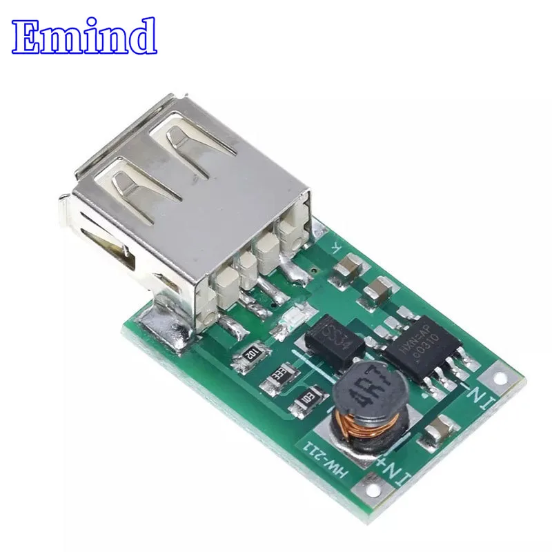 

1/2Pcs DC-DC (2.0-5V) 5V Mobile Phone Charging Board USB Boost Module 1200MA Power Bank