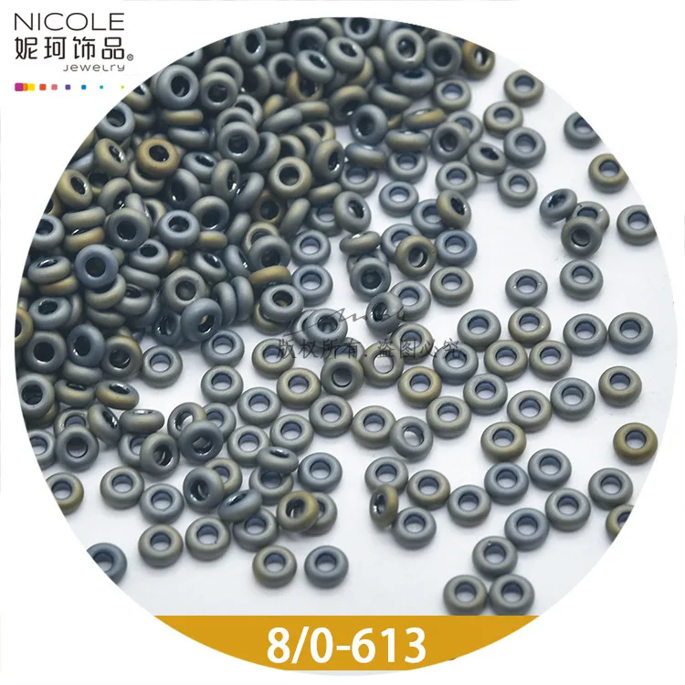 

Japan Imported TOHO Seed Beads Handmade Beaded DIY Materials 8/0 Round Beads 3mm Frosted Loose Beads Jewelry Findings