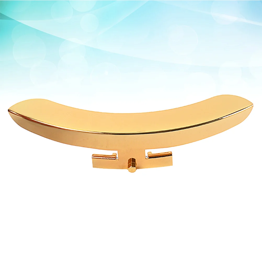 

Metal Banjo Armrest Replacement Mirror Finish Single Leg Banjo Part with Screw HA18 (Golden)