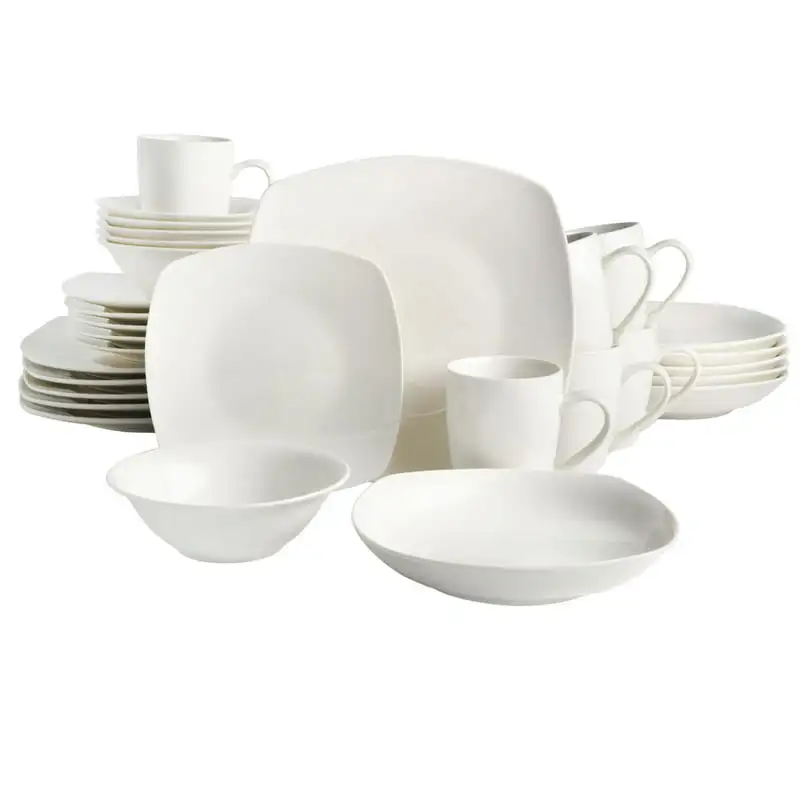 

Liberty Hill 30-Piece Dinnerware Set, White Kitchen Accessories