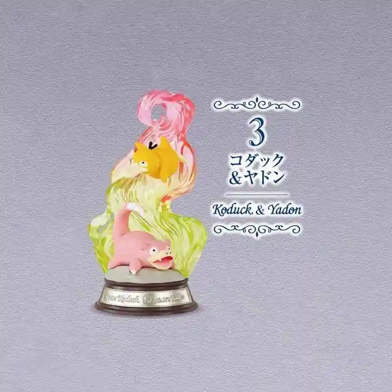 Оригинальная коллекция Pokemon Swing Vignette 3 фигурка Пикачу Гренандзя креативная