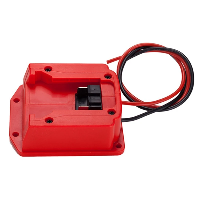 

2Pcs Power Wheels Battery Adapter Connector For Mil-Waukee M18 18V Battery With 14Awg Wires For DIY, RC Toys And Robotics