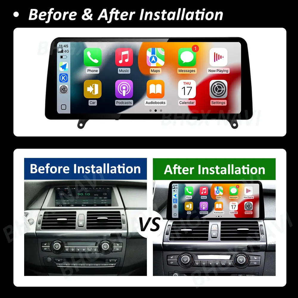 Система CCC CIC Carplay для BMW X5 E70 X6 E71 2008 2009 2010 2011 2012 2013 Android 14 DSP Стерео Автомобильный мультимедийный радиоплеер BT (art.: 3920cffa72091) - 3920cffa72091