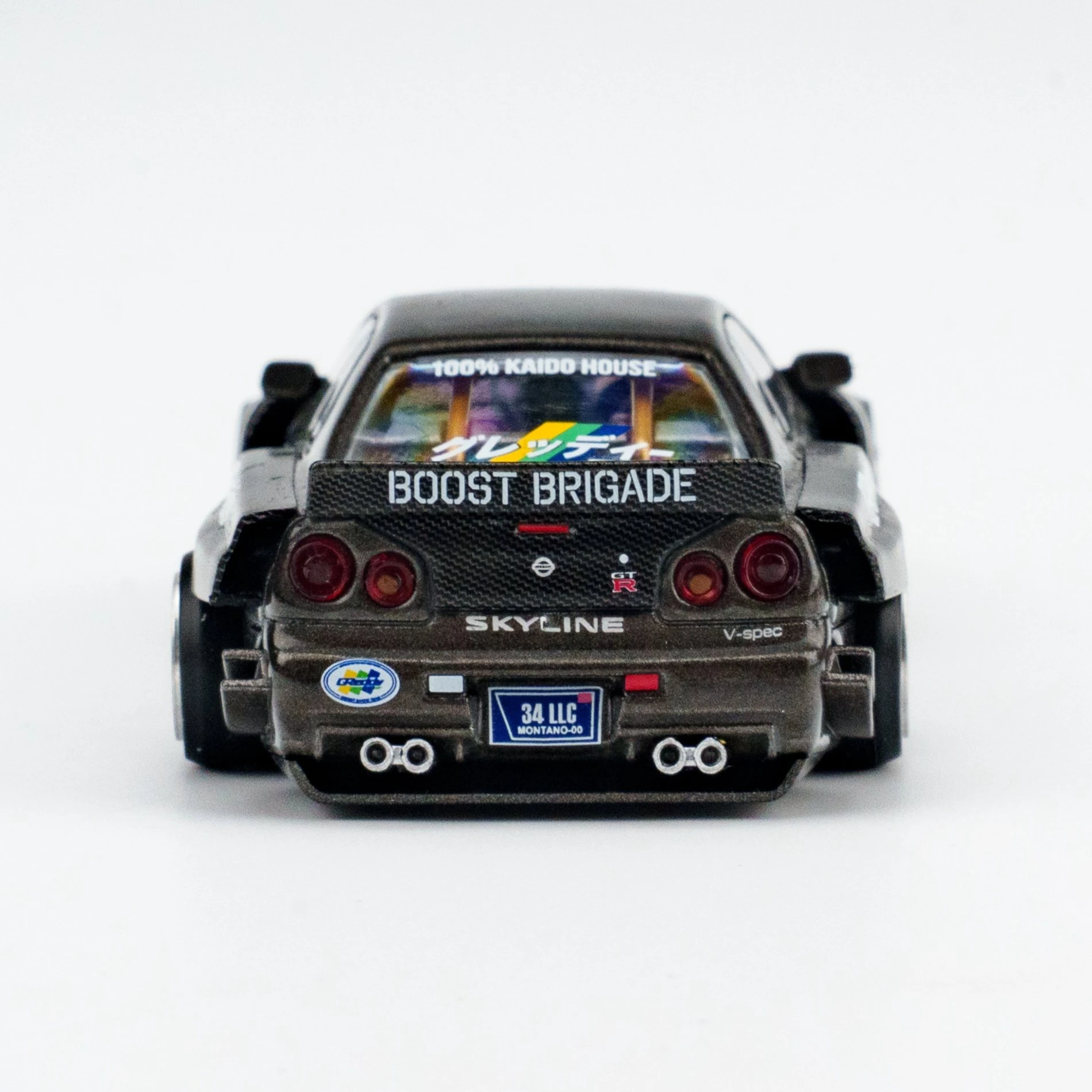 Фото Модель автомобиля Diecast Kaido House + MINIGT 1:64 Scale Skyline GT-R R34 из сплава №3