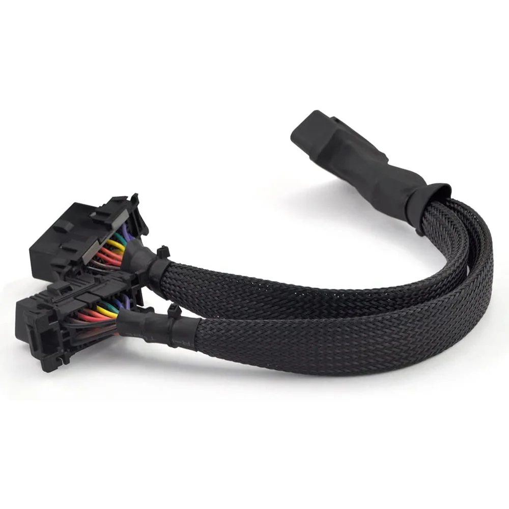 Разветвитель OBD2 16-контактный разветвитель OBD II удлинитель 1 штекер и 2 шт. адаптер