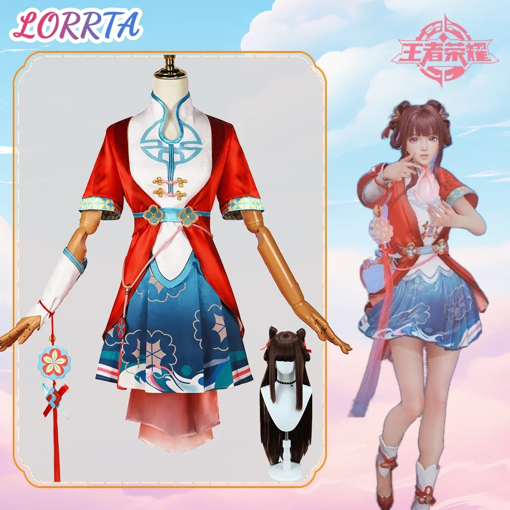 Xishi Cosplay Costume Game Honor of Kings Linglong Chinese Style Outfits Glory Suit Halloween Carnival Party Uniform Women
