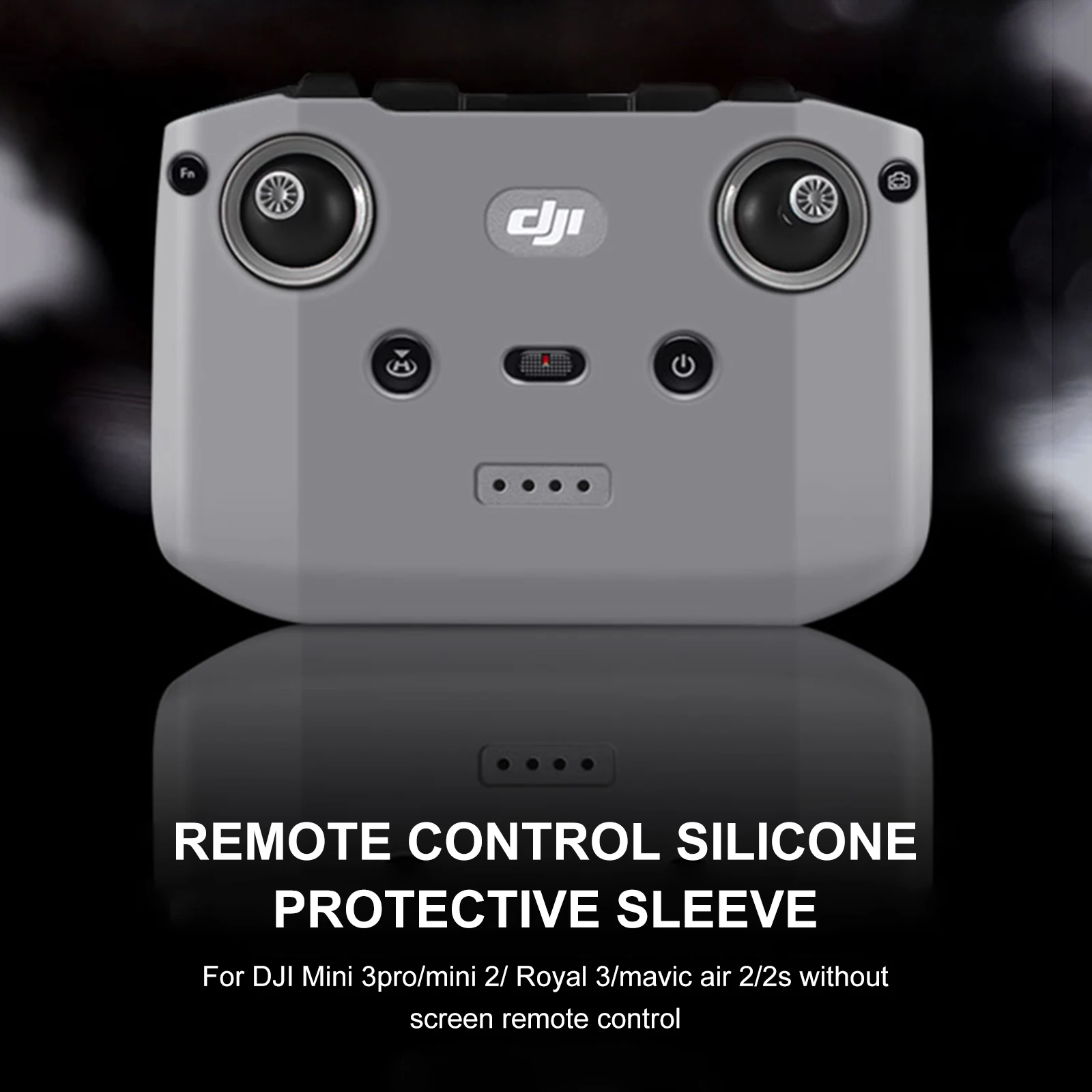 

Мягкий силиконовый защитный чехол для DJI Mini 3Pro/Mavic Air 2/2S Пыленепроницаемый Чехол для пульта дистанционного управления аксессуары для дрона