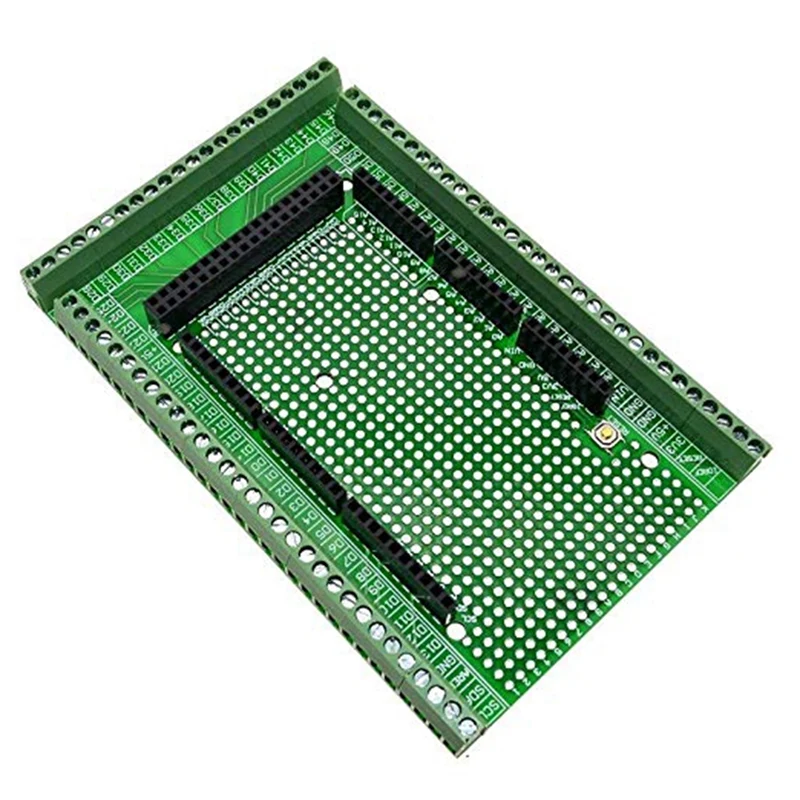 

Double-Side PCB Prototype Screw Terminal Block Shield Board Kit for MEGA-2560 Mega 2560 R3 Mega2560 R3
