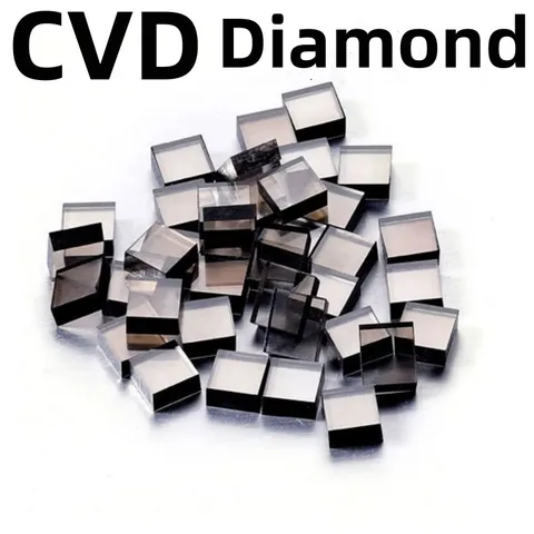 CVD алмазные однокристальные алмазные заготовки промышленного класса химический пар осаждение CVD синтетический алмаз для оптического окна