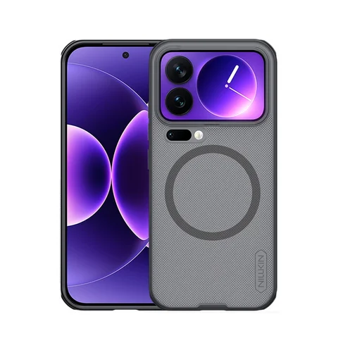 Магнитный матовый щит Nillkin Pro для Xiaomi Mi 17 Pro Max/17 Pro 5G, супер ультратонкий чехол с мягкой защитой края, задняя крышка