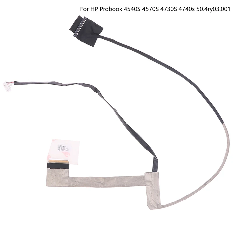 

Кабель для видеоэкрана ноутбука HP Probook 4540S 4570S 4730S 4740s 50.4ry03.001, 1 шт.