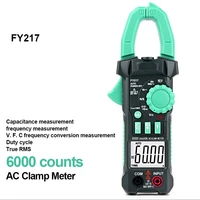 electronic clamp multimeter digital tester resistance capacitance continuity measurement detector electrician meter
