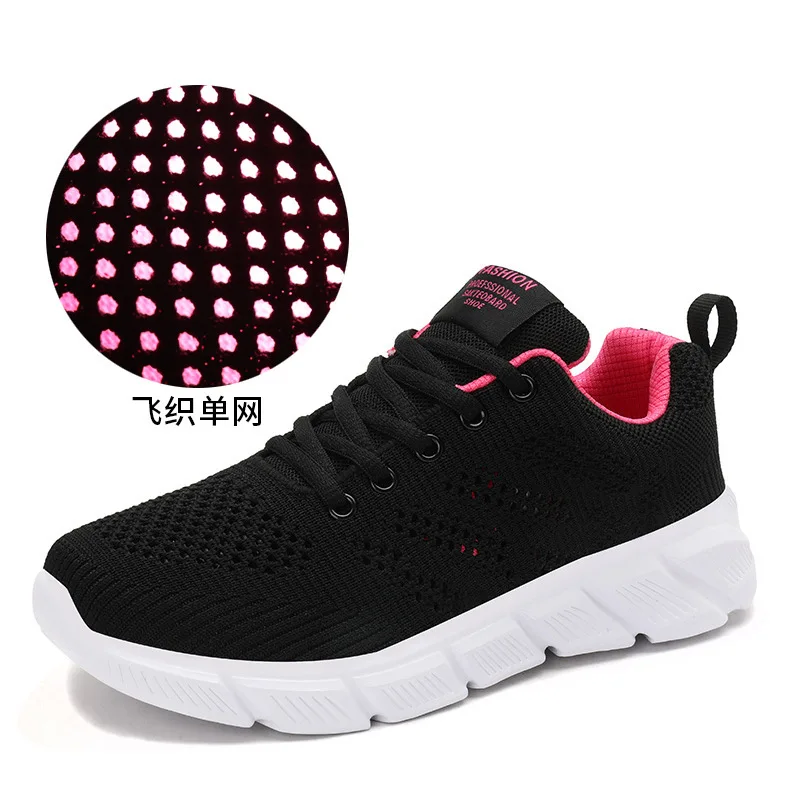 Summer Sneakers Women Light Weight Casual Shoes Slip on Lazy Shoes Comfortable Couple jogging shoe Soft Breathable Net Shoes