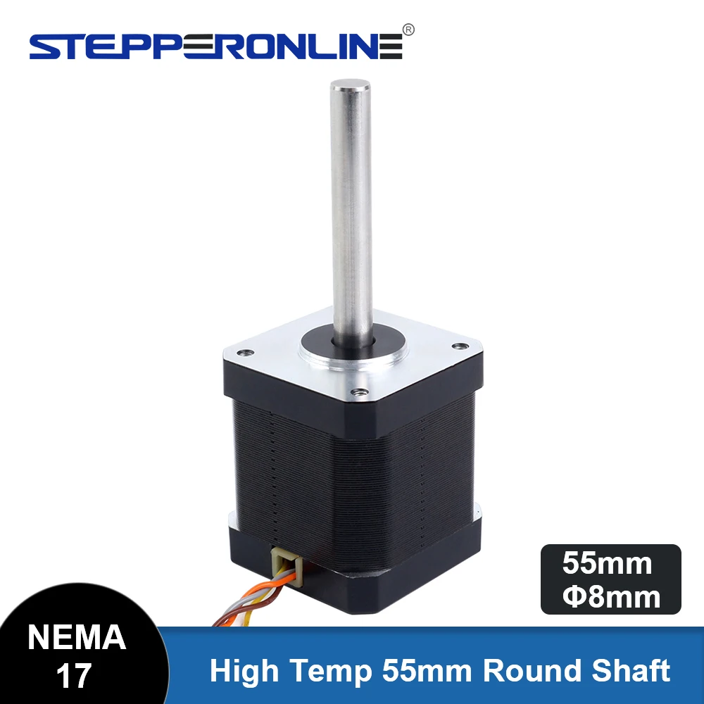 

STEPPERONLINE Nema 17 шаговый двигатель 55 Нсм