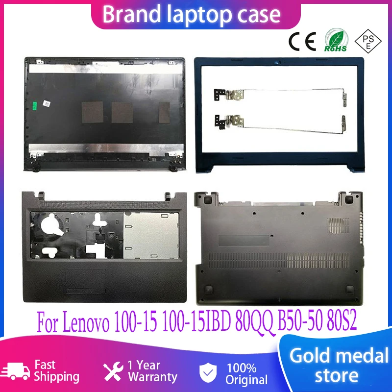 Новинка, задняя крышка для Lenovo Ideapad 100-15 100-15IBY LCD AP1HG000100, задняя крышка, задняя крышка/крышка для ЖК-дисплея/петли
