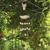 outdoor windchime butterfly fairy wind chimes bell vintage charm garden decor pendant hanging ornament 8 58 512 5cm