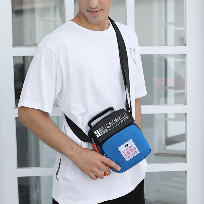 

YoReAi Новая мужская маленькая модная сумка через плечо для воды, спортивные уличные сумки-мессенджеры, Повседневная сумка для мобильного телефона, кошелек, сумка для хранения