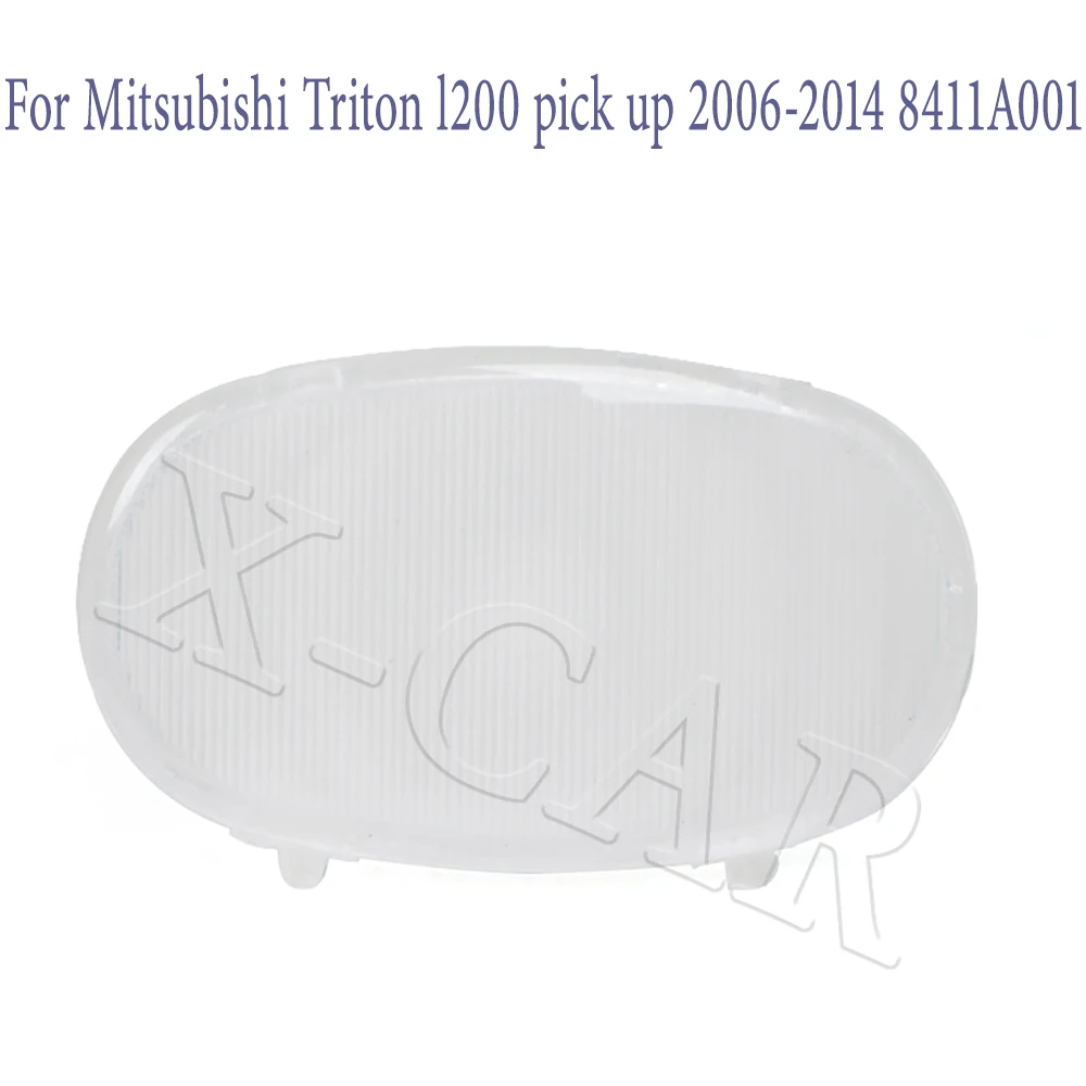 

1 Pcs Car Clear Len Door Lampshade Trim For Mitsubishi Triton l200 TRITON/SPORTERO/STRADA 8411A001