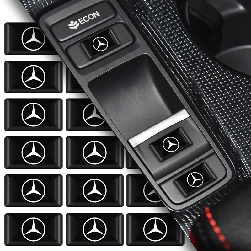 4 шт. автомобильные Значки для Mercedes Benz AMG A B C E S class GLA GLC CLA GLK GLE |