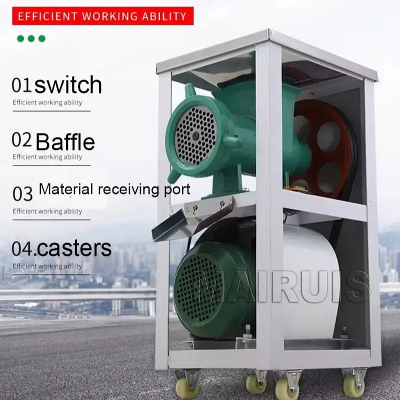Электрическая мясорубка типа 42 высокой мощности коммерческая для рыбы
