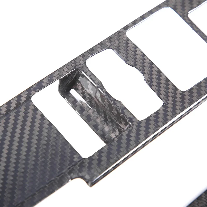 Сухой карбоновый переключатель подъема окна накладка на рамку для Land Rover Defender 90