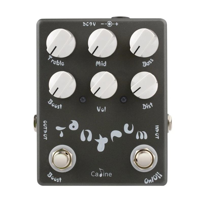 

Caline CP-15 Heavy Metal Effects Guitar Pedals Aluminum Alloy Housing with 6 Switches Mini Effect Pedals