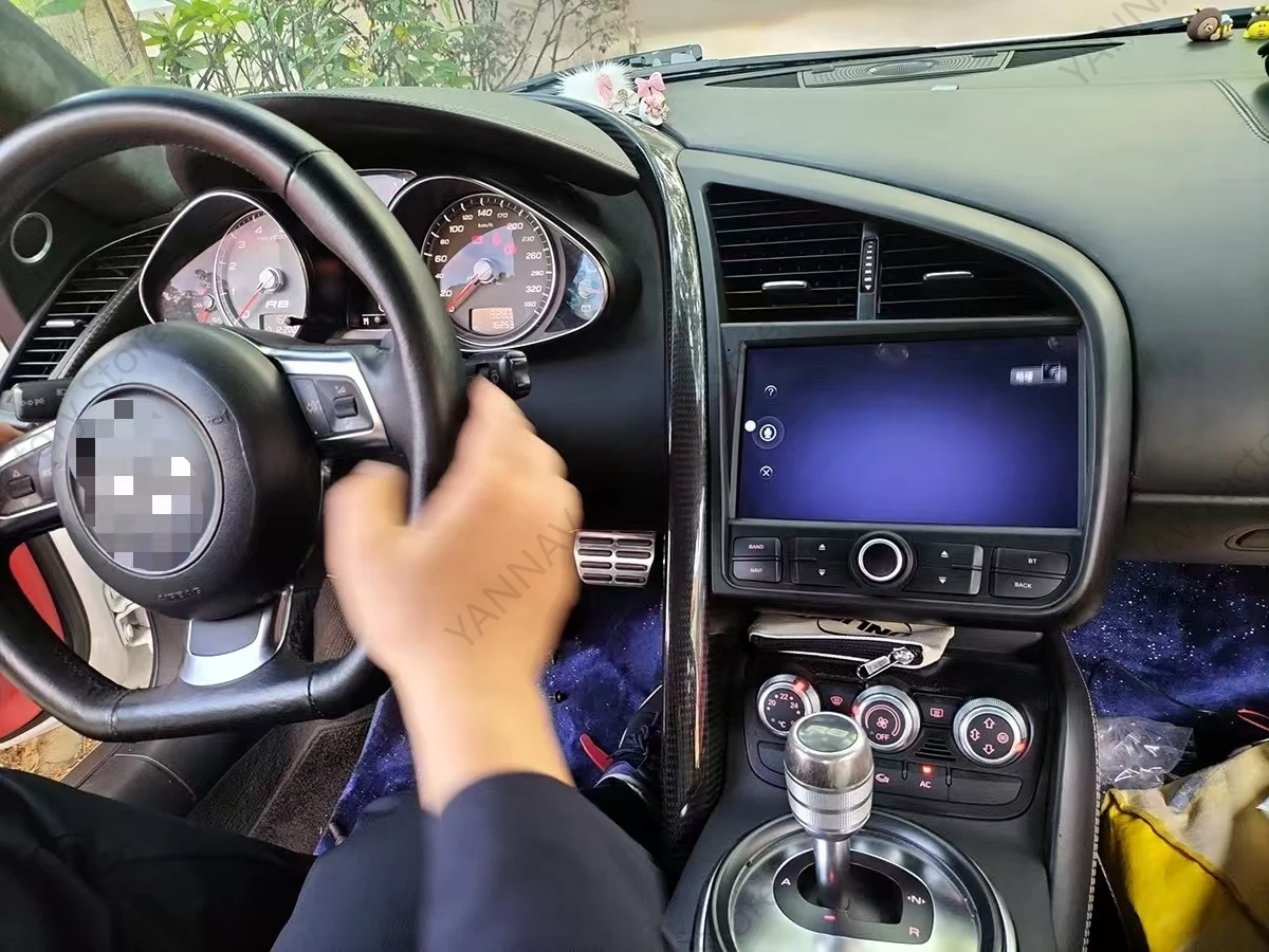 9-дюймовый для Audi R8 V8 V10 2007-2015 Android Автомобильный радиоприемник Стереоприемник