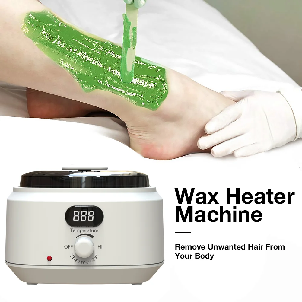 

Wax Heater Hair Removal Paraffin Wax Warmer Pot SPA Hand Foot Body Waxer Beeswax Melting Beauty Salon Wax Therapy Machine