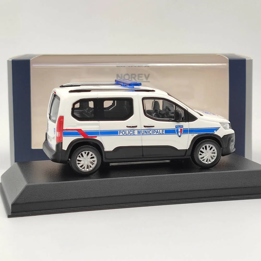 Литые модели автомобилей Jia Lai 1/43 Rifter 2019 Police Municipale белые