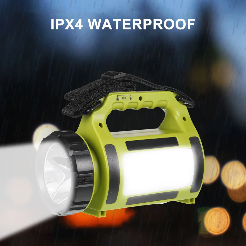 

Handheld Spotlight Camping Light Tent Lamp USB Charging Emergency Lamps