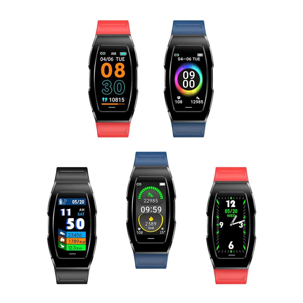

2022 New F18 Smart Watch Body Temperature Heart Rate Blood Pressure Oximeter Step Female Health Breathing Cost Performance