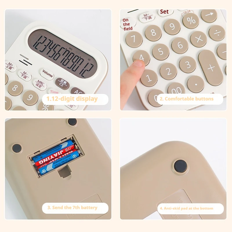 YOAINGO12-значный калькулятор специальный офис финансового учета большой