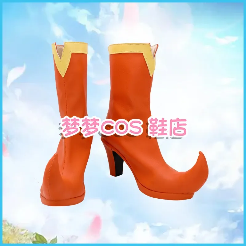 Ojamajo Doremi Fujiwara Hazuki Обувь Женские сапоги для косплея