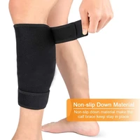 1 piece compression calf sleeve adjustable calf support sports football running leggings