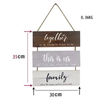 nordic wooden listing letter decoration background wall decoration sign bar wall hanging wood board painting word plate