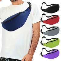 cross body bag fashion zipper closure anti scratch outdoor accessories waist bag running waist pouch