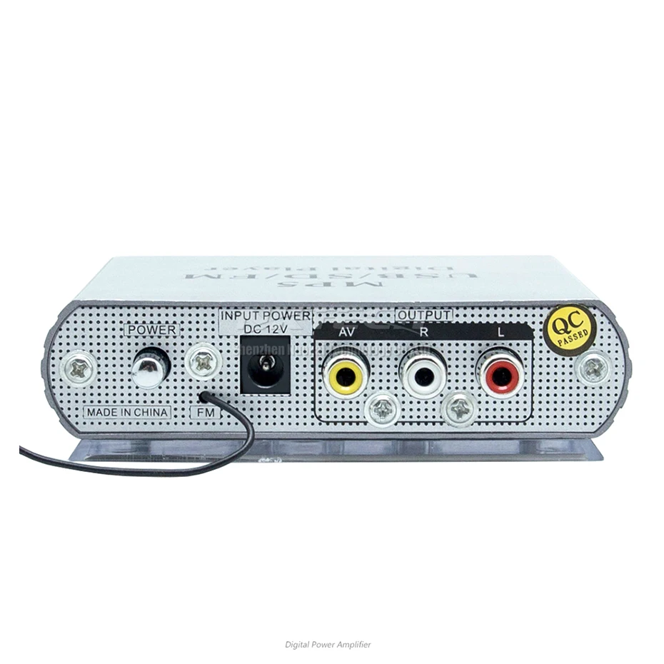 Предусилитель мощности автомобиля проектор цифровой аудиовыход MP3 MP5 AV плеер
