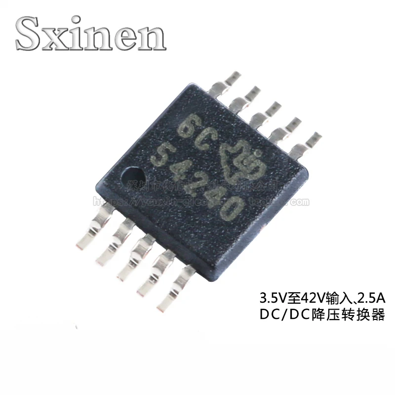 

10 шт. оригинальный TPS54240DGQR MSOP-10 42 в 2,5 А DC/DC понижающий преобразователь чип