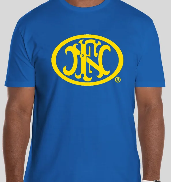 Футболка с логотипом пожарной зброи FN HERSTAL