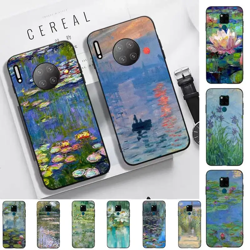 

Monet Impressionist Art Phone Case For Huawei Mate 10 20 30 40 50 lite pro Nova 3 3i 5 6 SE 7 pro 7SE