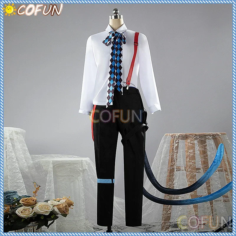 COFUN [по индивидуальному заказу] игра NIJISANJ Ike Eveland косплей костюм повседневная