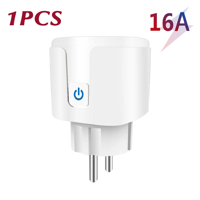

Умная розетка Aubess EU 16A/20A AC100-240V Wi-Fi zigbee Smart Plug Розетка, голосовое управление Alexa Google Home Tuya Smart Life