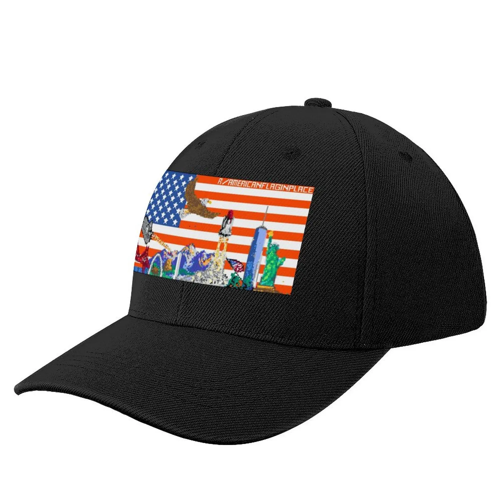 R/America anflaginplace 2022 конечный результат Merch бейсболка рыболовная Кепка