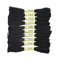 8 meters 50pcs cross stitch threads diy braided wire floss skein embroidery thread weave bracelets thread 22