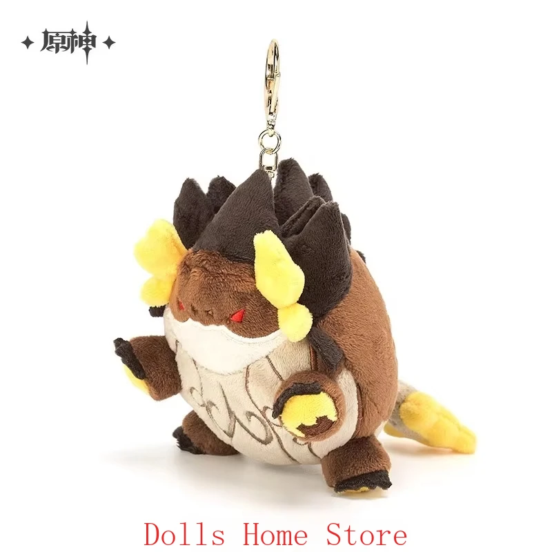 Официальная игра Genshin Impact Zhong Li Azhdaha плюшевый кулон аниме мультфильм брелок для